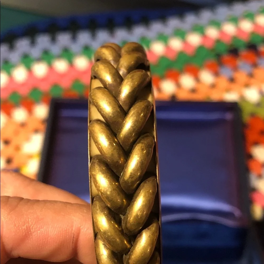 ⚡️Classic Men’s Braided Metal Cuff Bracelet - Brass
